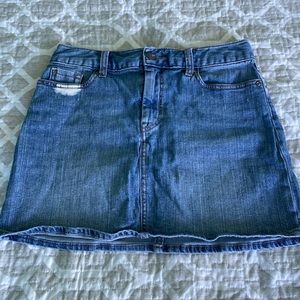 Gap denim skirt